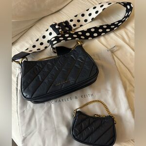 Charles & Keith shoulder/cross body bag.